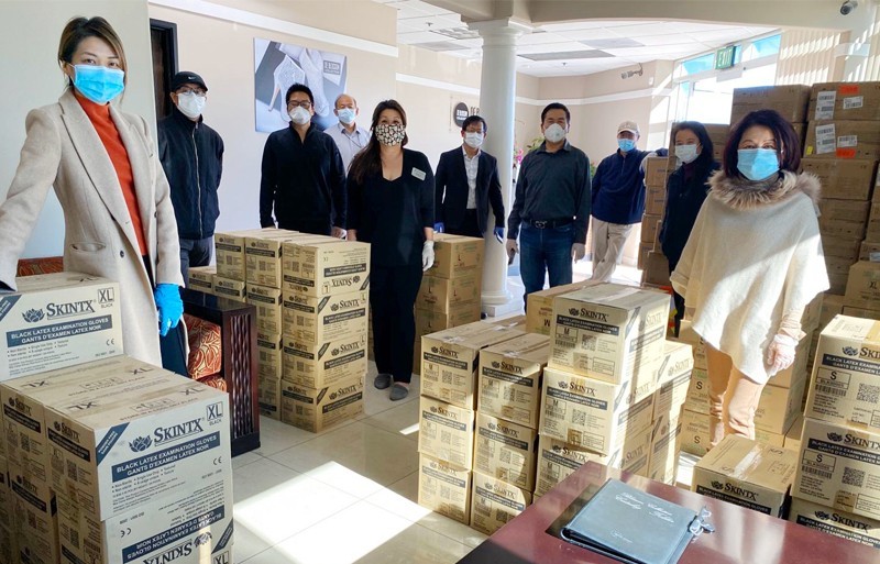 助力抗疫 美國(guó)皇家在行動(dòng)