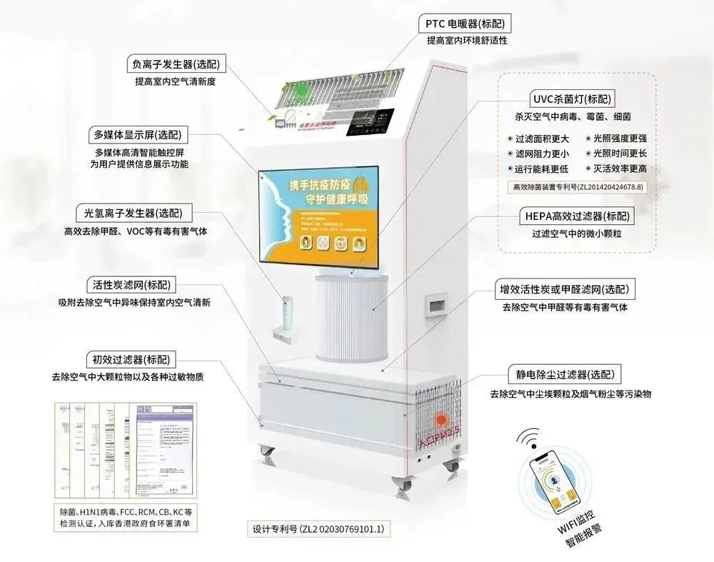立式殺菌空氣凈化器